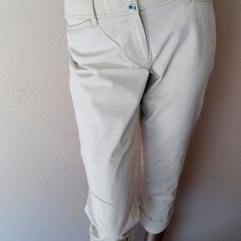 WHITE BLACK PANT